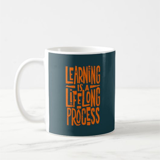 Student Coffee mok Learning is een levenslang proc (Links)