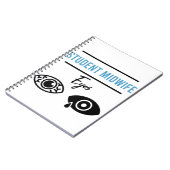 Student Costume Midwifery Funny Gift Notitieboek (Linkerzijde)