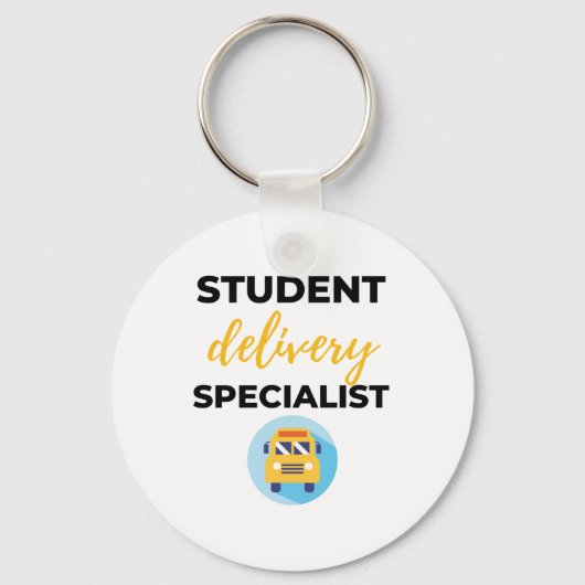 Student Delivery Specialist bl Sleutelhanger (Voorkant)
