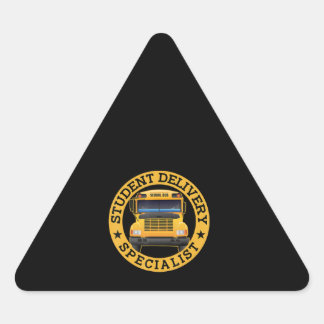 Student Delivery Specialist Funny School Bus Drive Sticker