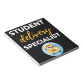 Student Delivery Specialist Notitieblok (Schuin)