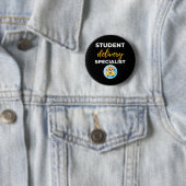 Student Delivery Specialist Ronde Button 5,7 Cm (In situ)
