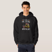 Student Delivery Specialist  School Bus Driver Bus Hoodie (Voorkant volledig)