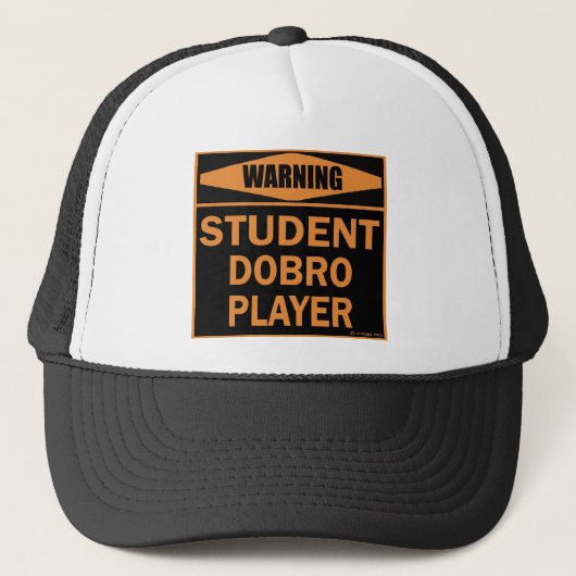 Student Dobro Player Trucker Pet (Voorkant)