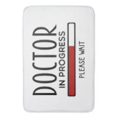 Student-docent van de universiteit in opleiding badmat (Voorkant Verticaal)