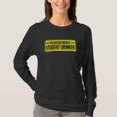 Student Drinker Drinking 1 T-shirt (Voorkant)