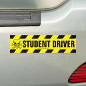 Student Driver Bumpersticker (Op auto)