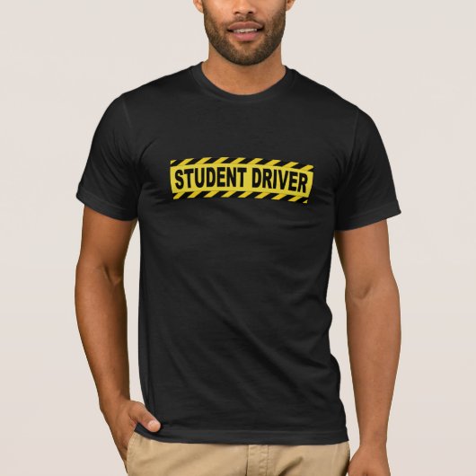 Student driver t-shirt (Voorkant)