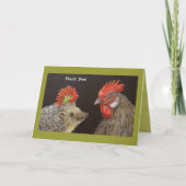 Student en mentor, bedankt! bedankkaart (Voorkant)