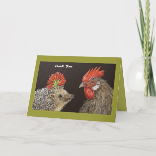 Student en mentor, bedankt! bedankkaart (Voorkant)