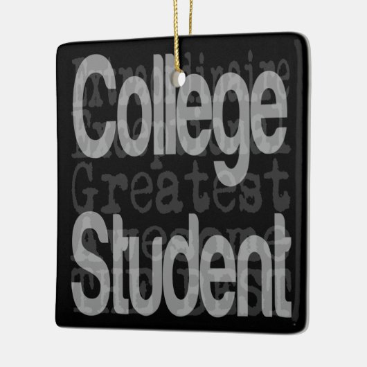 Student Extraordinaire College Keramisch Ornament (Links)
