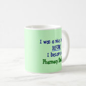 Student Farmacie Funny T-Shirts & Gifts Koffiemok (Voorkant rechts)