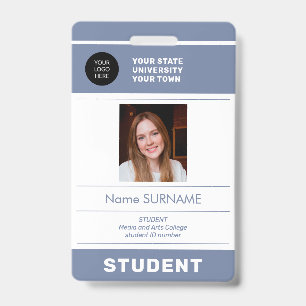 Student foto-ID school moderne universiteit Badge