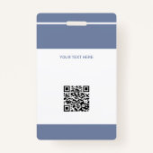 Student foto-ID school moderne universiteit Badge (Achterkant)