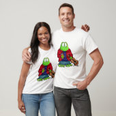 Student Frog Michael van het College (Gepersonalis T-shirt (Unisex)
