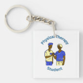 Student Fysiotherapie Sleutelhanger (voorkant)