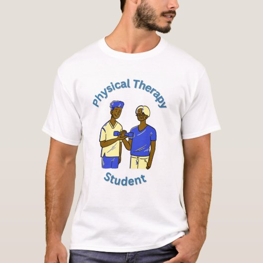 Student Fysiotherapie T-shirt (Voorkant)