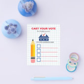 Student Government Ballot Flyer: Breng uw stem uit Flyer (Enkel)