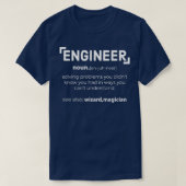 Student grappige ingenieurstechnicus t-shirt (Design voorkant)