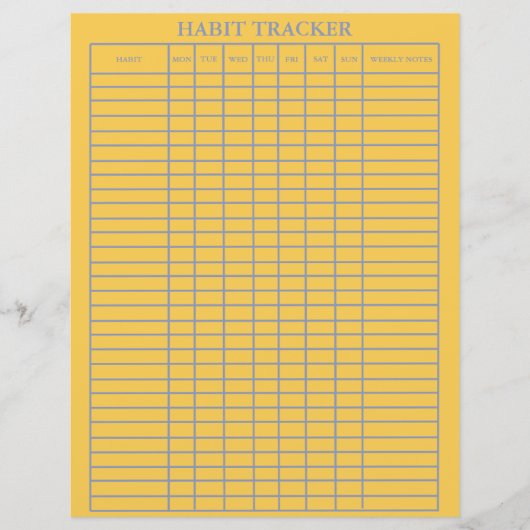 Student Habit Tracker Praktische & Stijlvolle Plan (Voorkant)