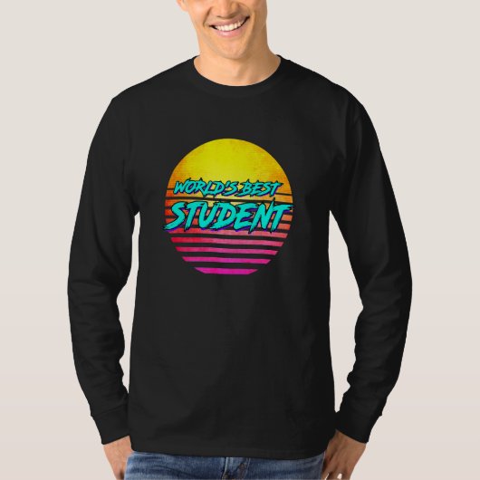 Student Idea werpt beste student op T-shirt (Voorkant)