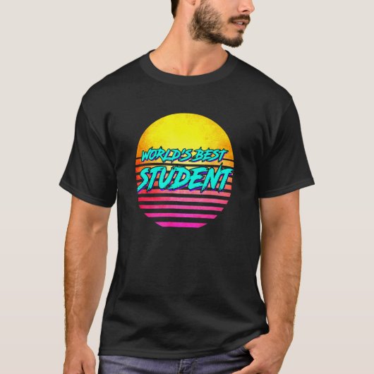Student Idea werpt beste student op T-shirt (Voorkant)