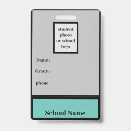student identiteitsbadge badge