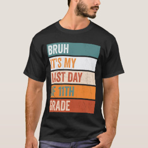 Student in de 11e klas gast het is mijn laatste da t-shirt