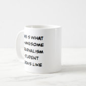 student journalistiek, geweldige koffiemok (Voorkant links)