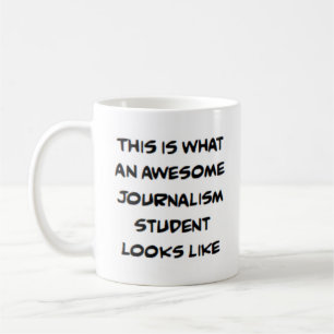student journalistiek, geweldige koffiemok