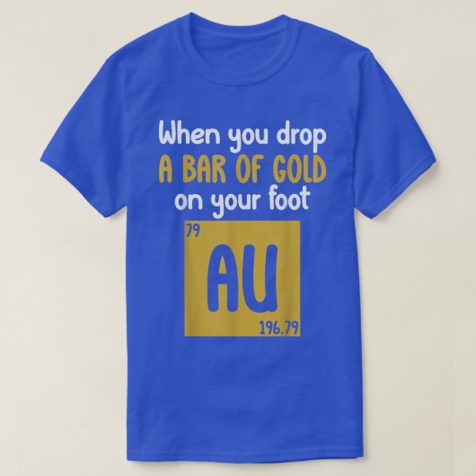 Student leraar scheikunde school Man vrouwen T-shirt (Design voorkant)