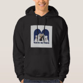 student mannen hoodie (Voorkant)