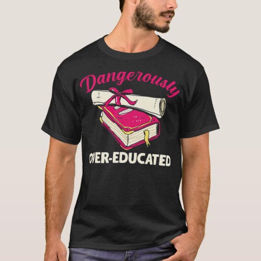 Student Master Bachelor Doctor Thesis -s T-shirt (Voorkant)