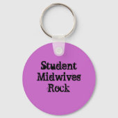 student Midwives Rock Sleutelhanger (Voorkant)