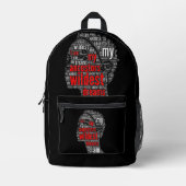 Student Mijn voorouders Wildest Dreams Bedrukte Rugzak (Voorkant)