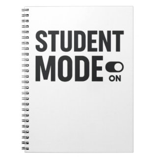 Student Modus Aan – Studiemotivatie Notitieboek