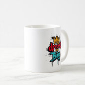 Student motivatie koffie mok Mijn dromen zijn groo (Voorkant rechts)