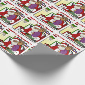 Student Naughty List Cadeaupapier (Hoek)