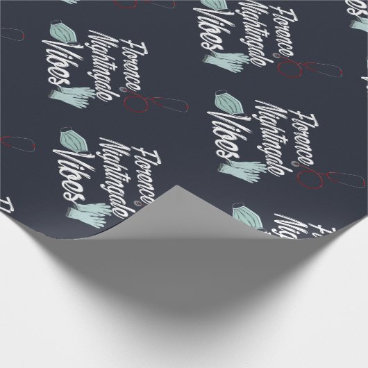 Student Nightingale Vibes Cadeaupapier (Hoek)