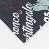 Student Nightingale Vibes Fleece Deken (Hoek)