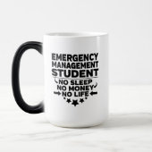 Student noodbeheer geen slaapgeldleven magische mok (Links)