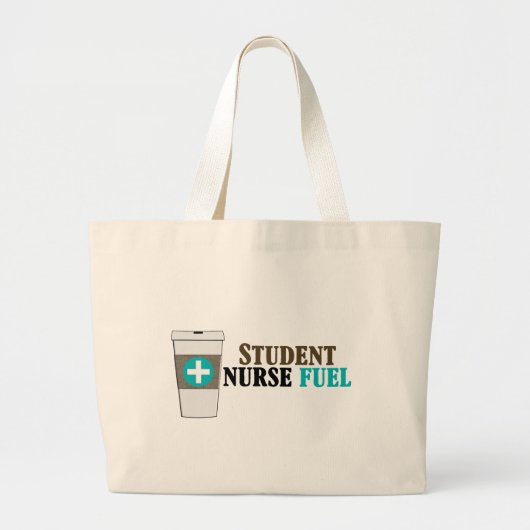 Student Nurse Coffee Lover Canvas tas (Voorkant)