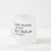 Student Nurse Deadly Ninja Matglas Koffiemok (Voorkant links)