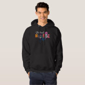 Student Nurse Play Bunny Love Stethoscope Rn Hoodie (Voorkant volledig)