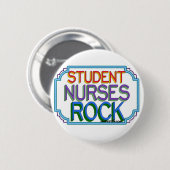 Student Nurses Rock Ronde Button 5,7 Cm (Voorkant /achterkant)