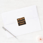 Student Oboist Ronde Sticker (Envelop)