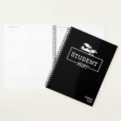 Student Pilot Aviator Vliegtuig Aangepaste Naam Planner (Display)
