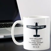 Student Pilot Eerste Solo Vliegtuig Grappig Koffiemok