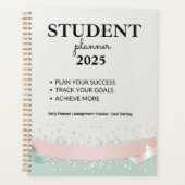 Student Planner 2025 – Personalized Daily Schedule (Voorkant)