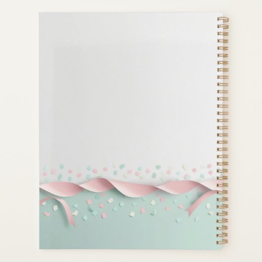 Student Planner 2025 – Personalized Daily Schedule (Achterkant)